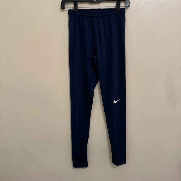 Nike Pro Elite Dri-FIT Running Tights Navy Men's M Made In USA 011915-000 NEW - Picture 1 of 8